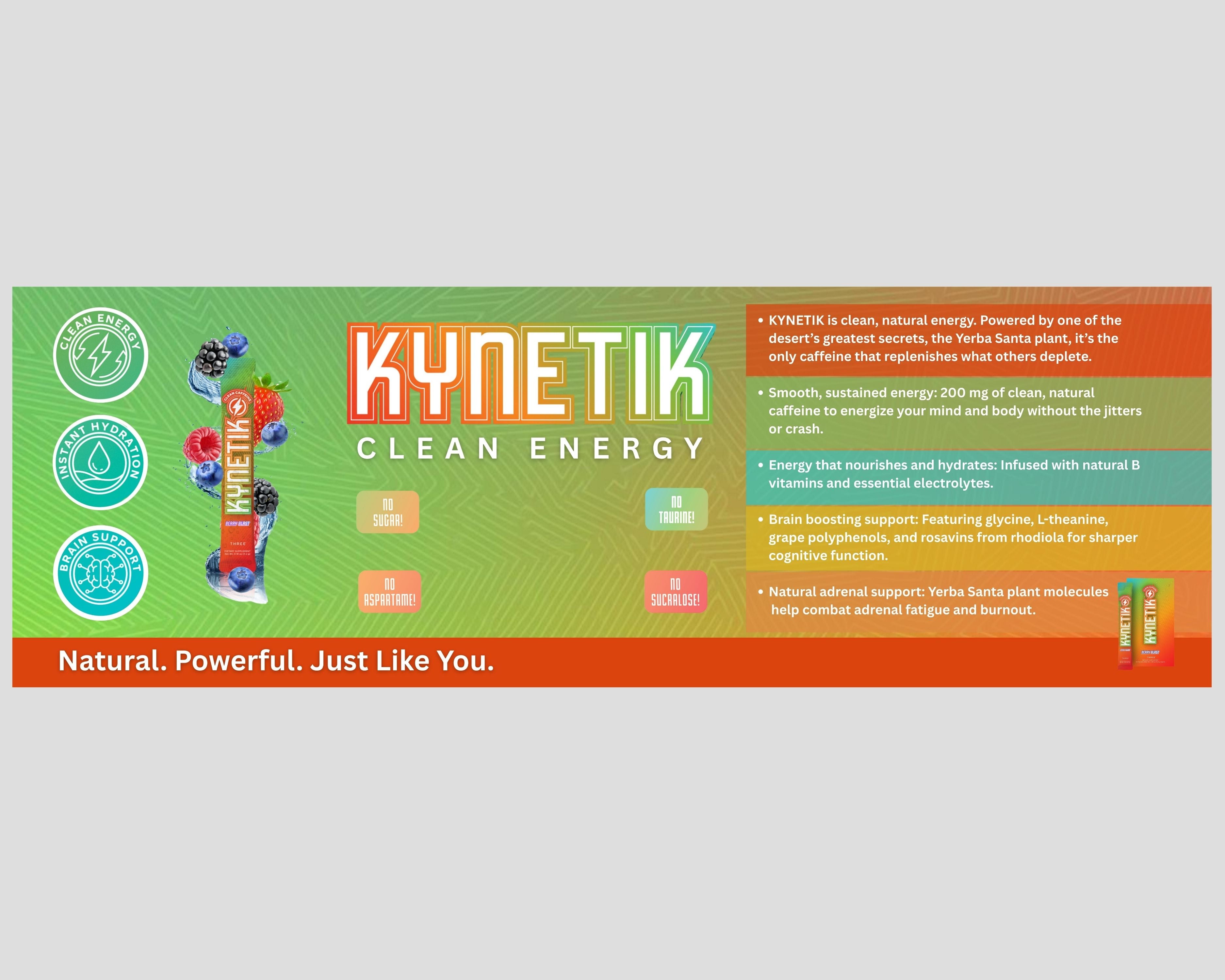 72 x 24 inch Kynetik 2 Banner
