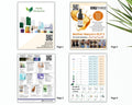 8.5 x 11  inch Product Booklet
