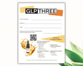 8.5 x 11 inch GLP Three Form